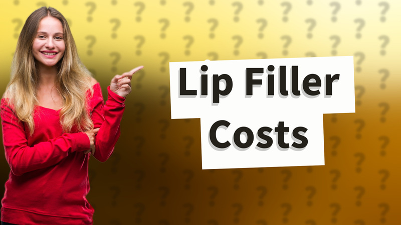 Lip Filler Costs