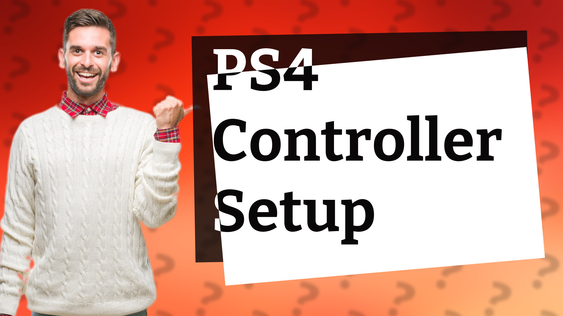 PS4 Controller Setup