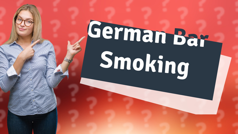 German Bar Smoking
