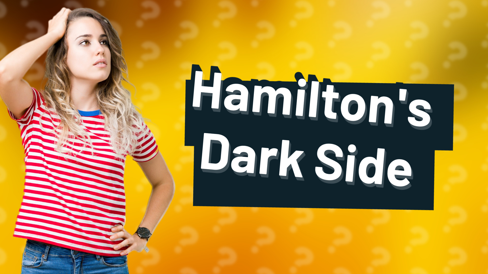 Hamilton's Dark Side
