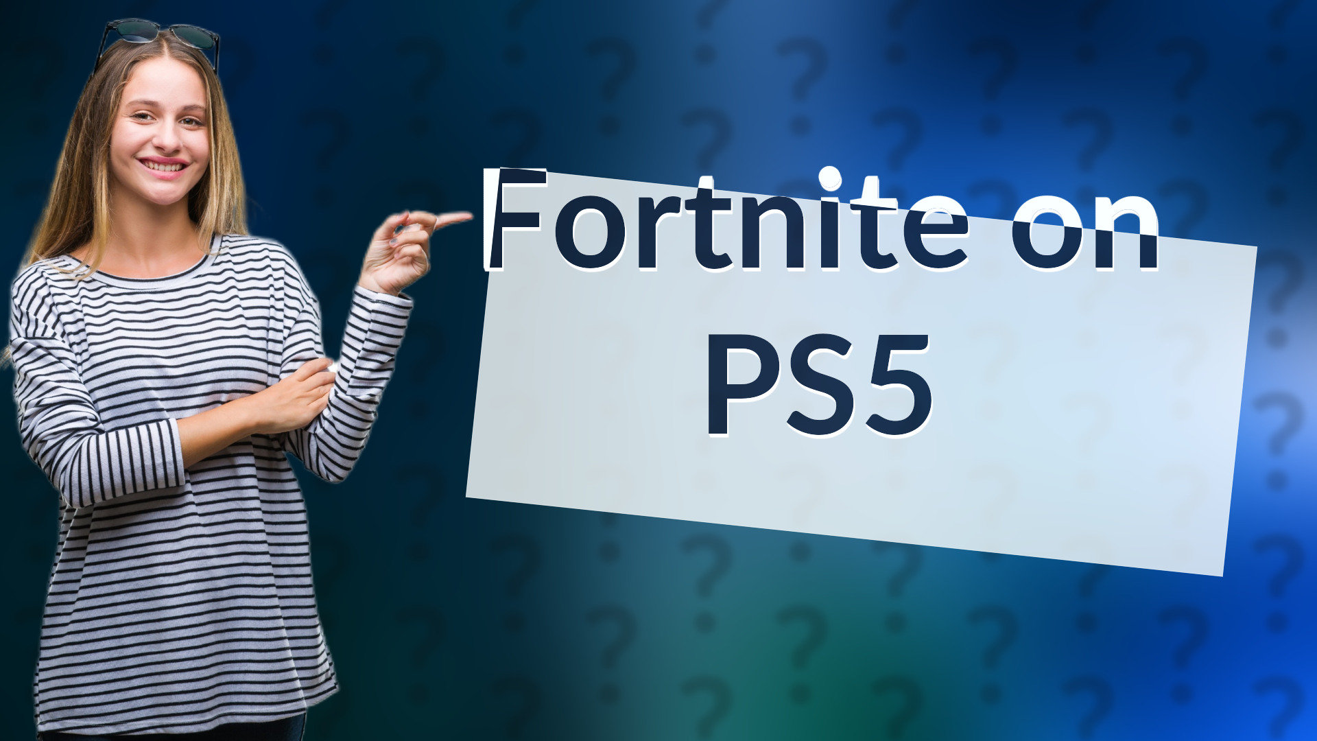 Fortnite on PS5