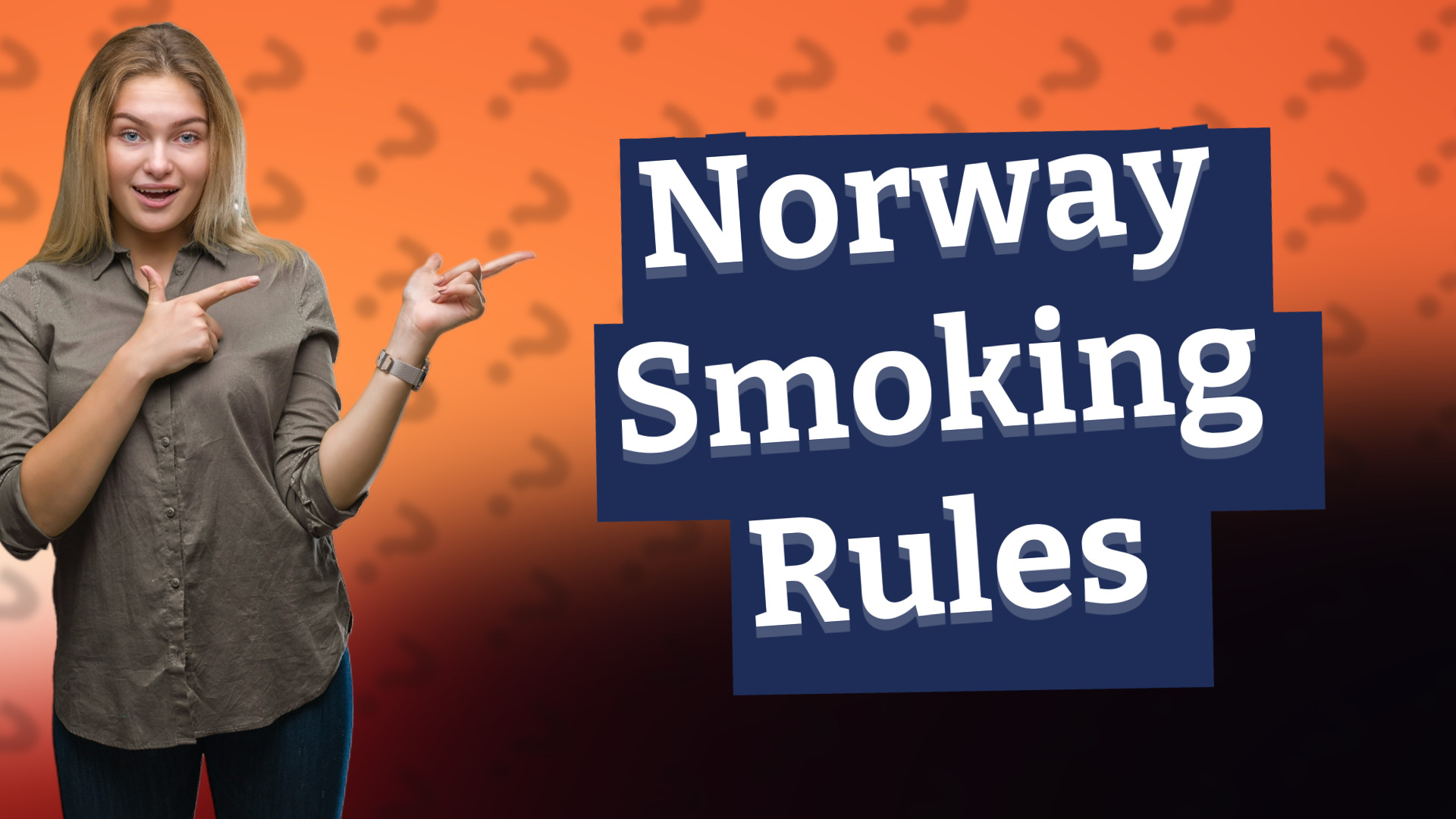Norway Smoking Rules