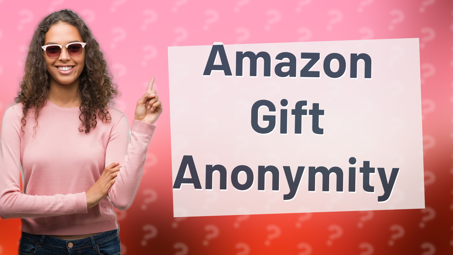 Amazon Gift Anonymity