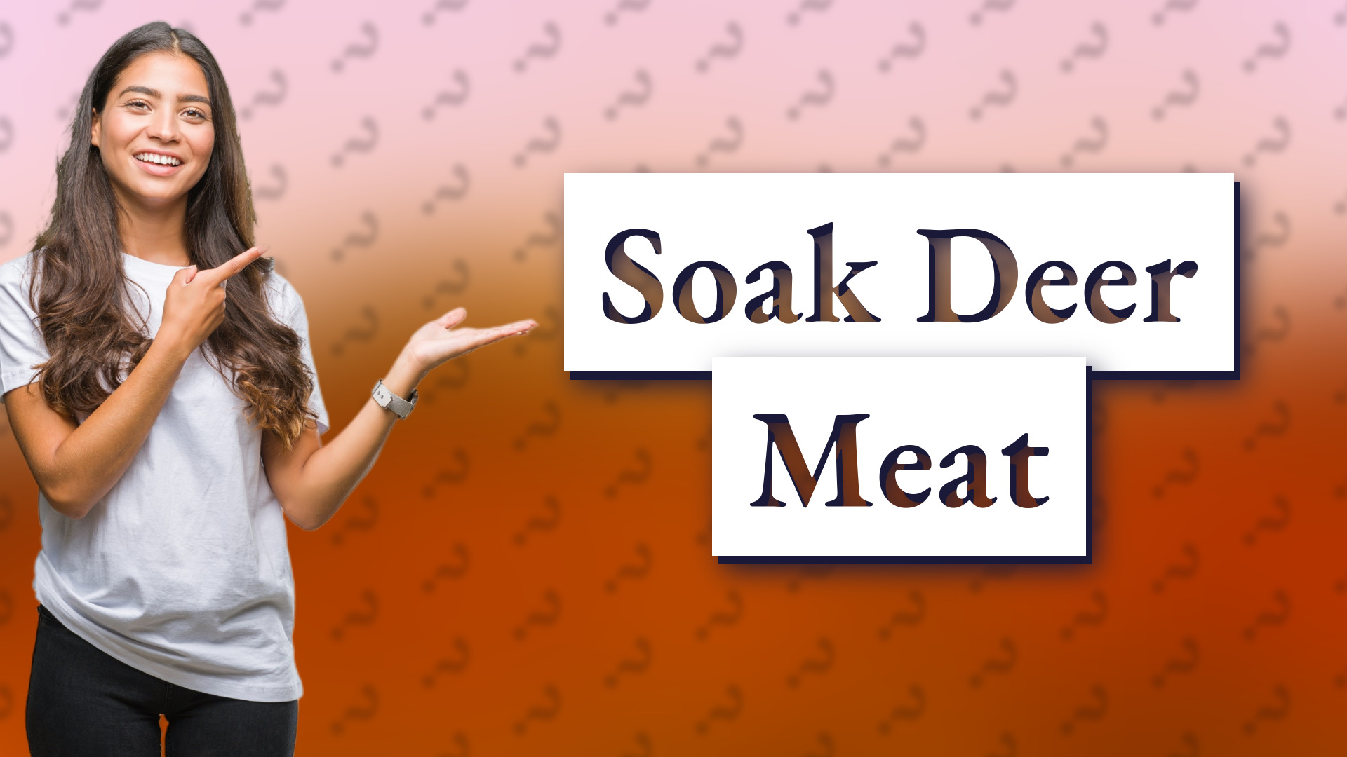 Soak Deer Meat