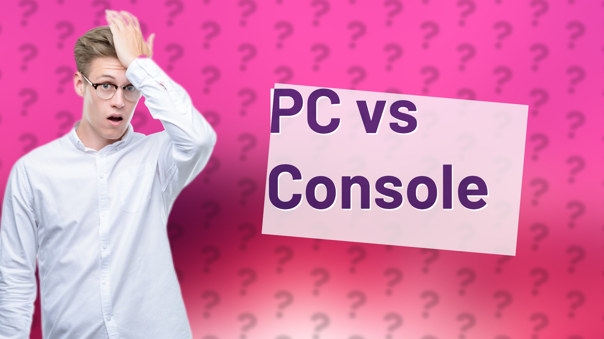 PC vs Console