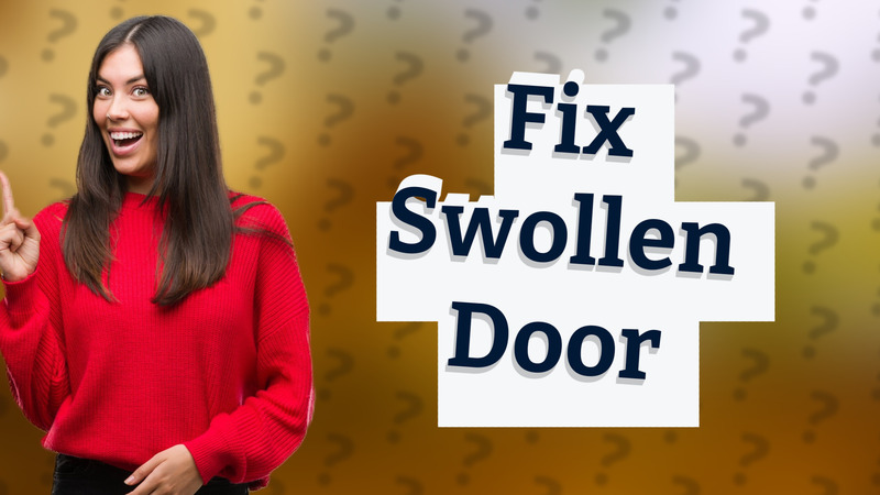 Fix Swollen Door