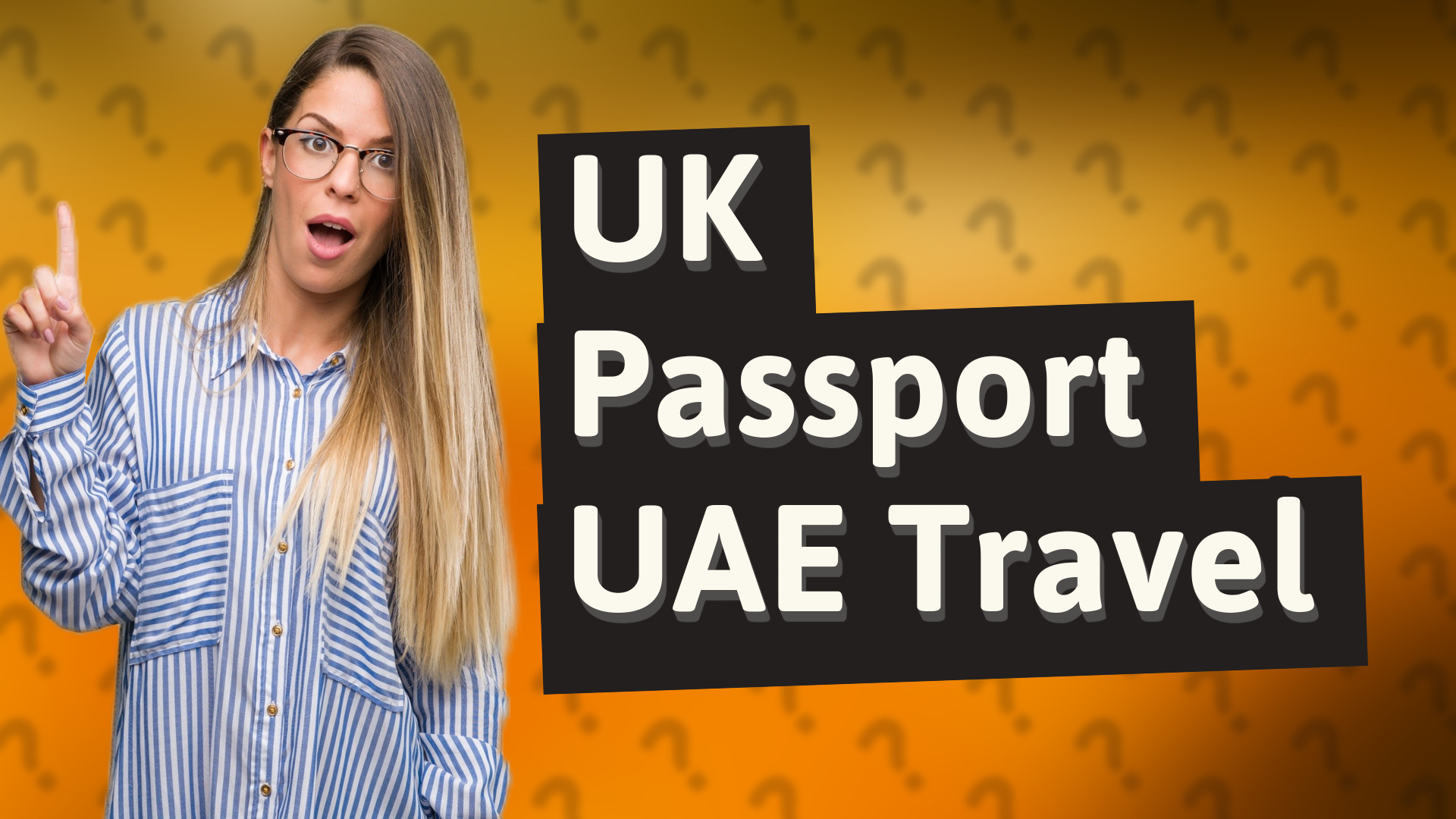 UK Passport UAE Travel