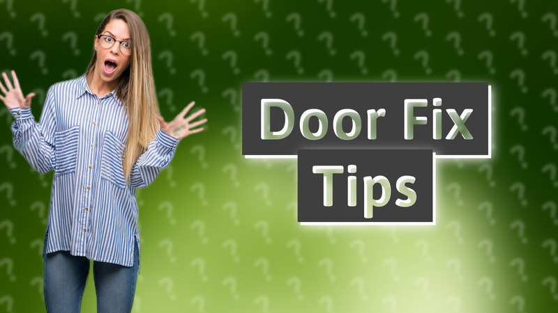Door Fix Tips