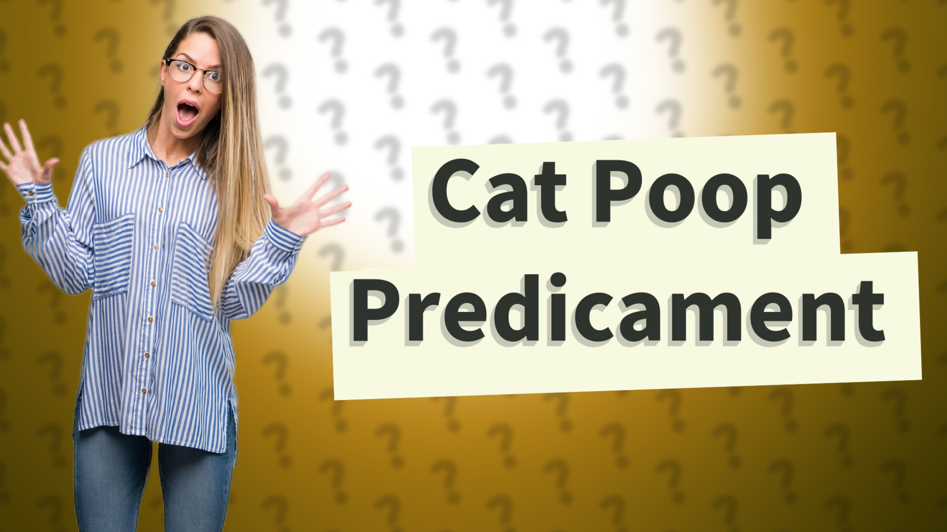 Cat Poop Predicament