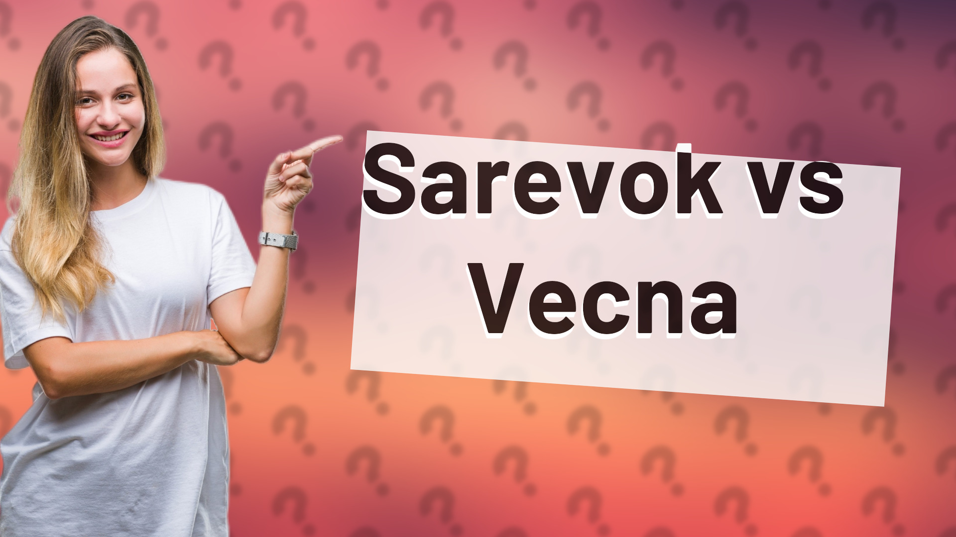Sarevok vs Vecna