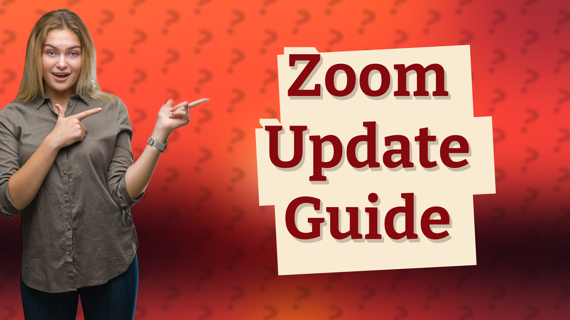 Zoom Update Guide