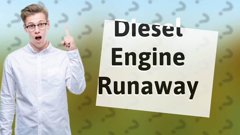Diesel Engine Runaway