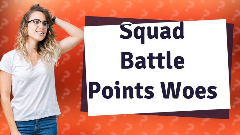 Squad Battle Points Woes