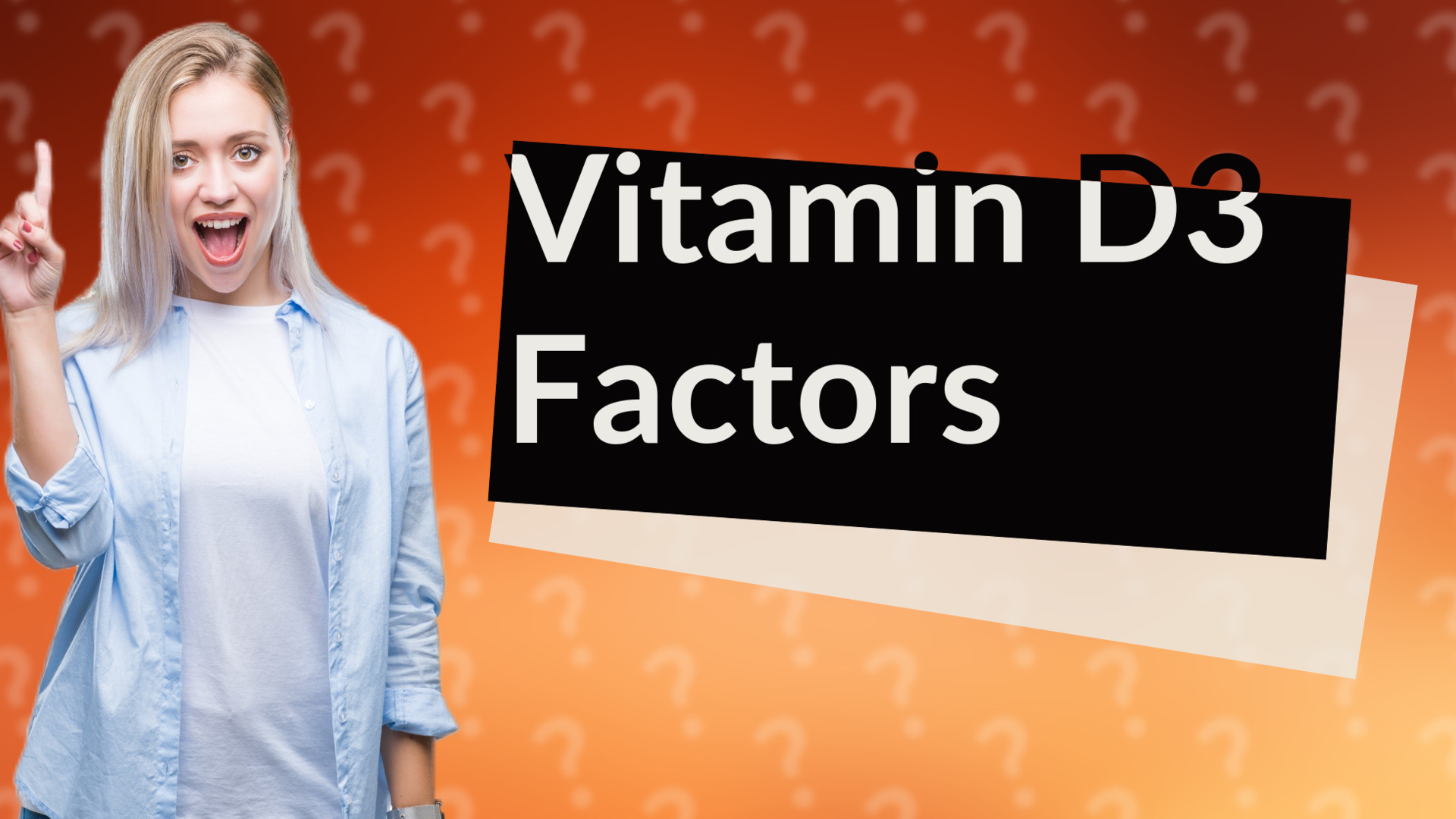 Vitamin D3 Factors