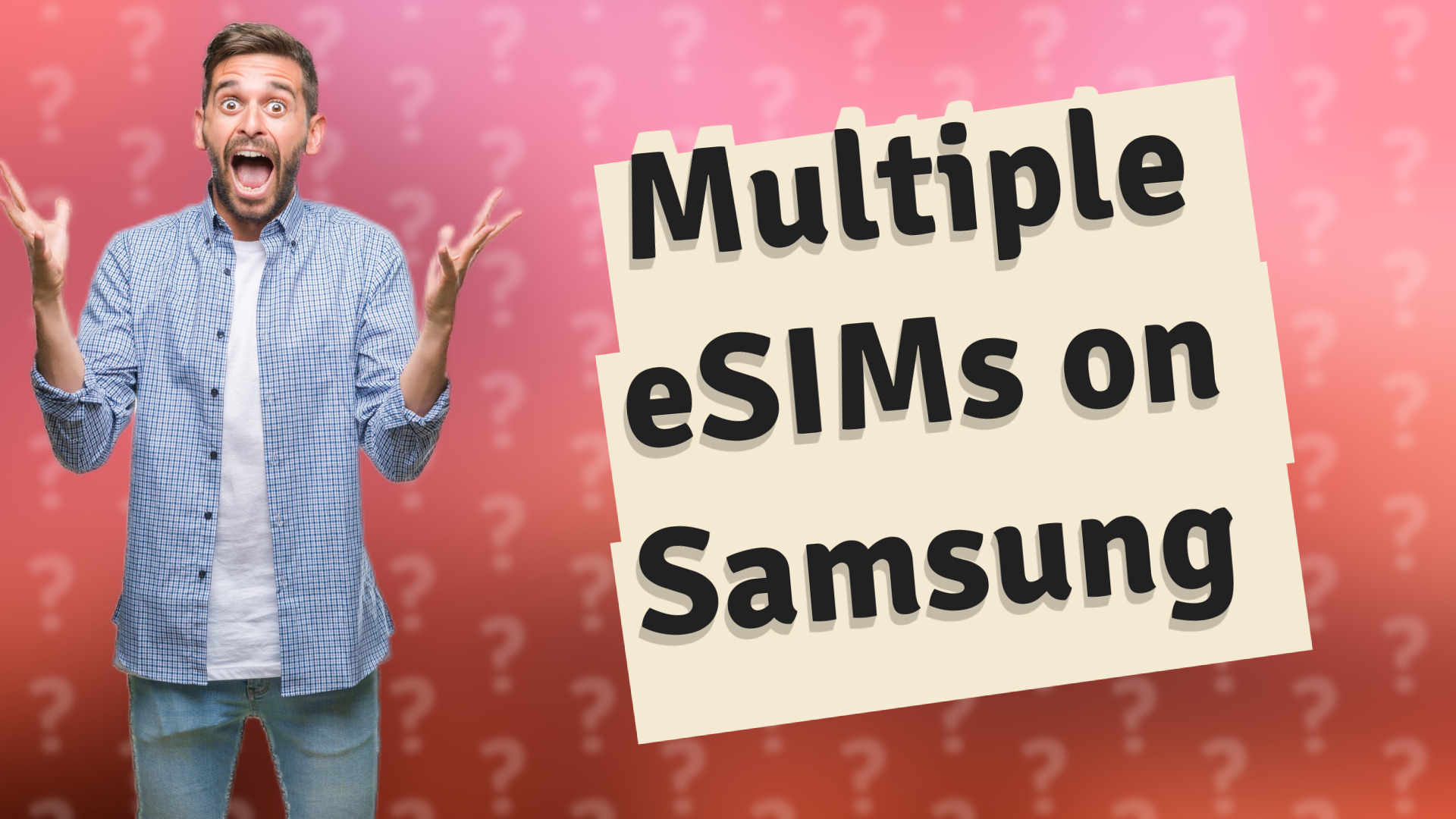 Multiple eSIMs on Samsung