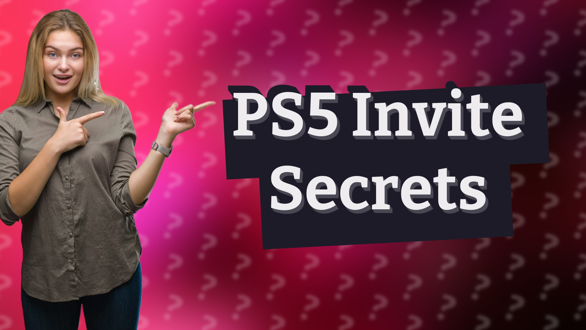 PS5 Invite Secrets
