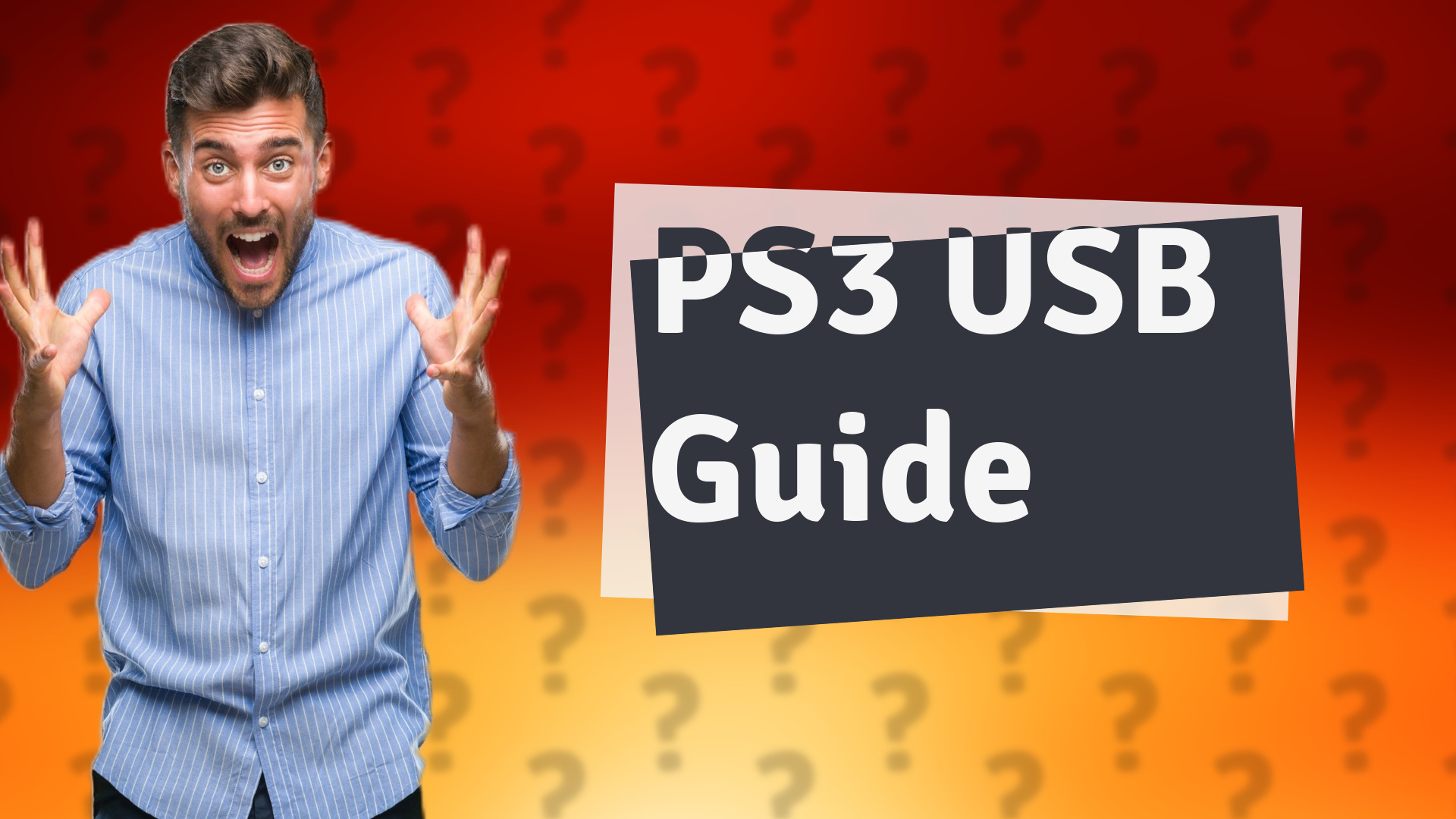 PS3 USB Guide