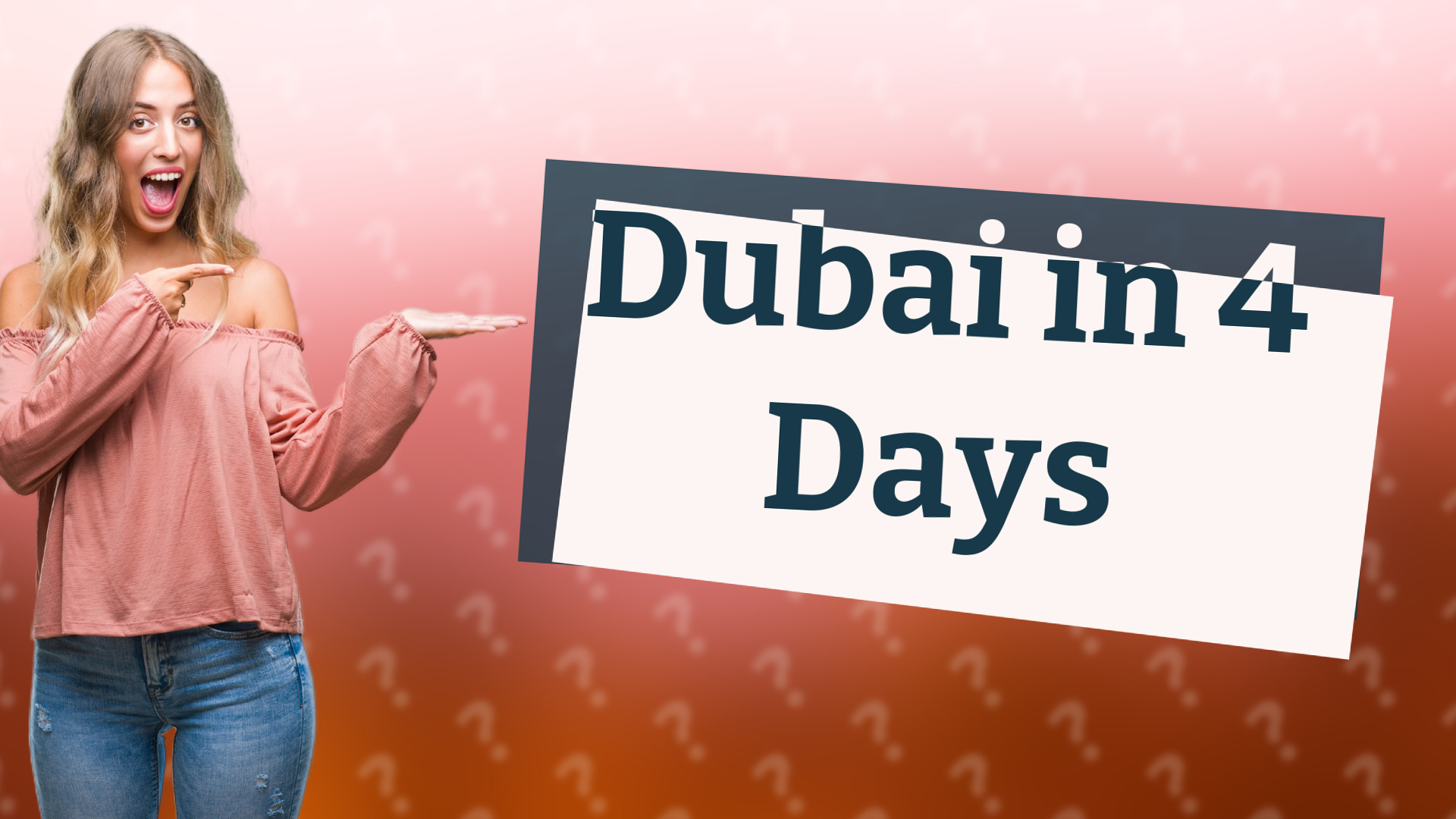Dubai in 4 Days