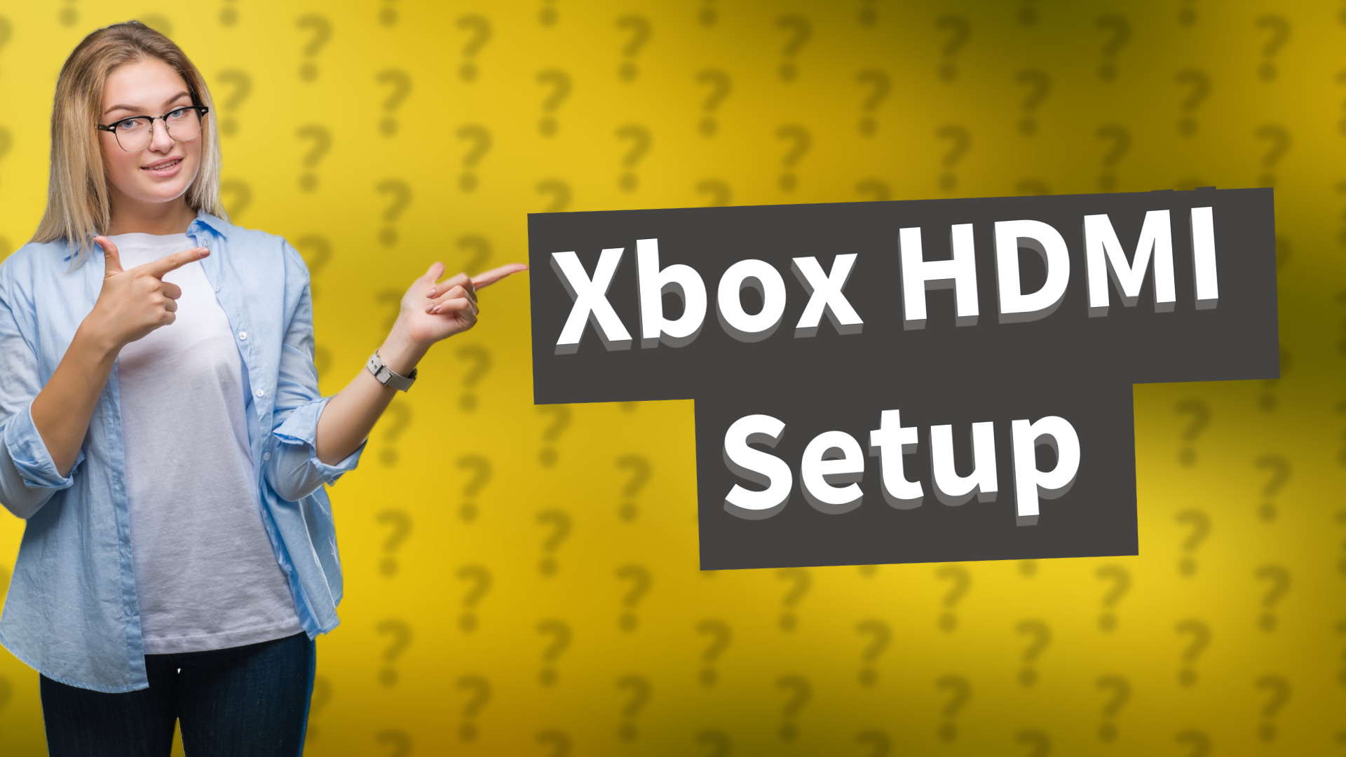 Xbox HDMI Setup