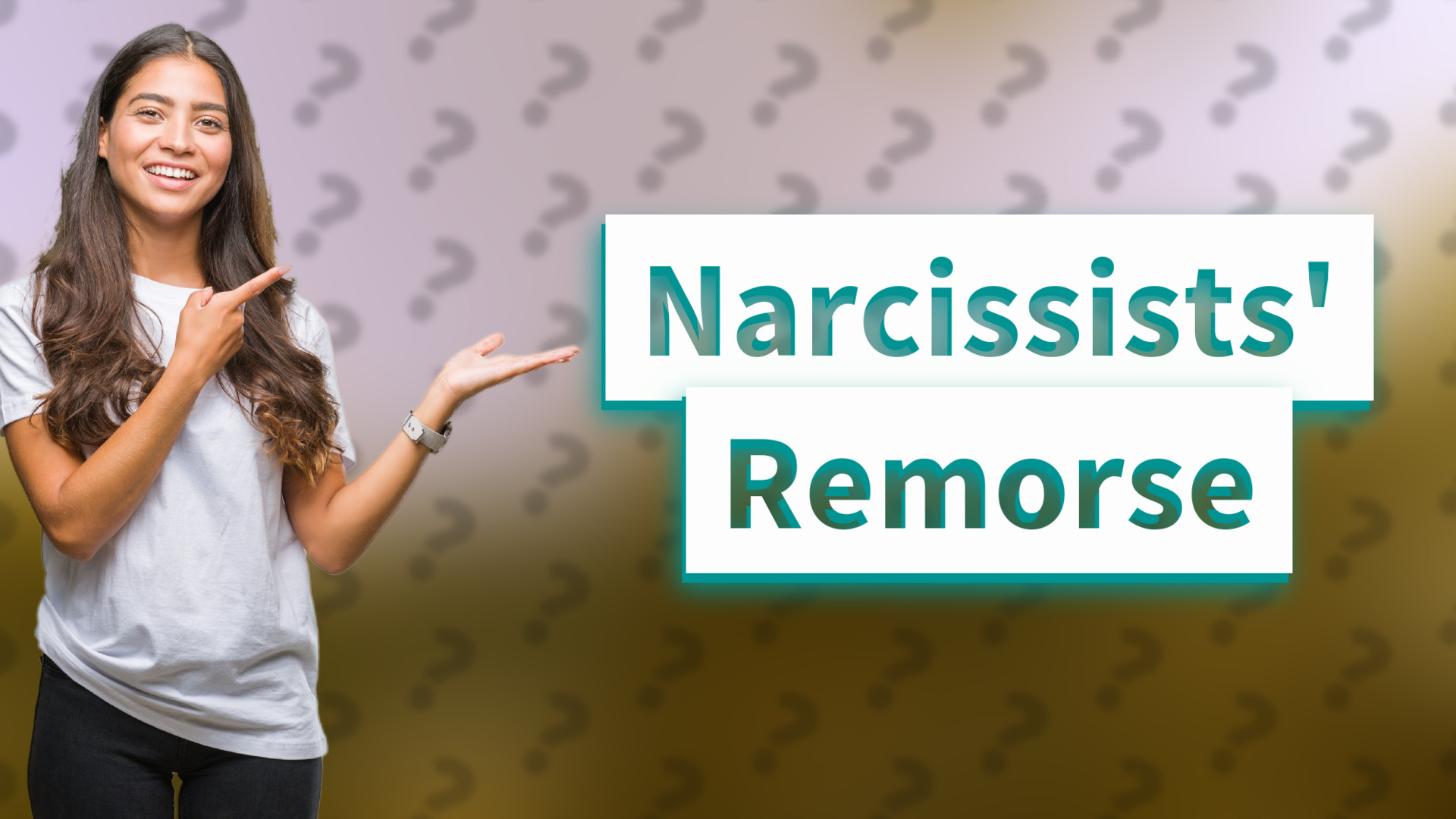 Narcissists' Remorse