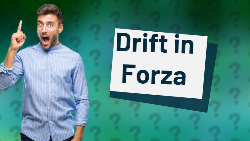 Drift in Forza