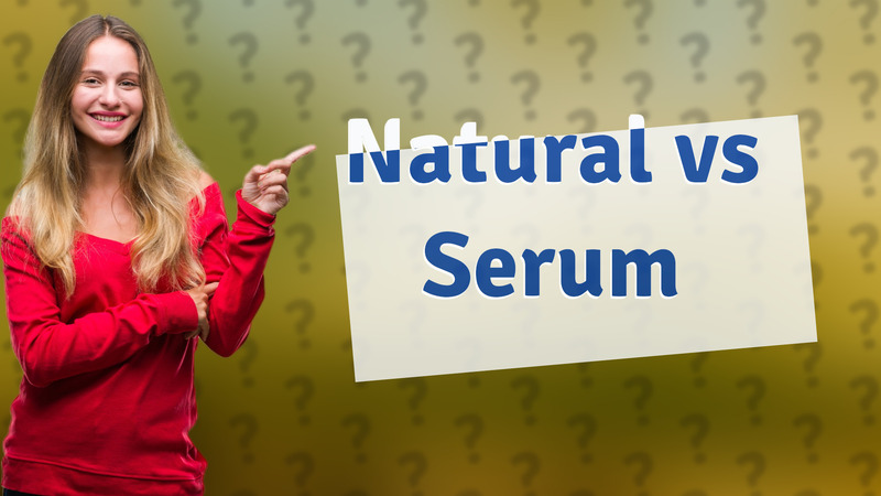 Natural vs Serum
