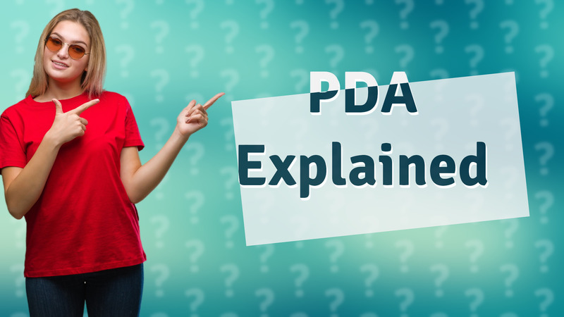 PDA Explained