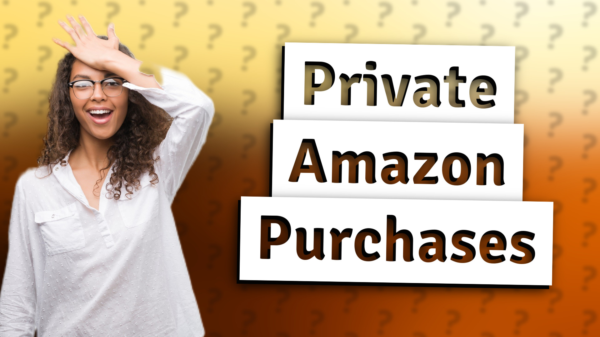 Private Amazon Purchases