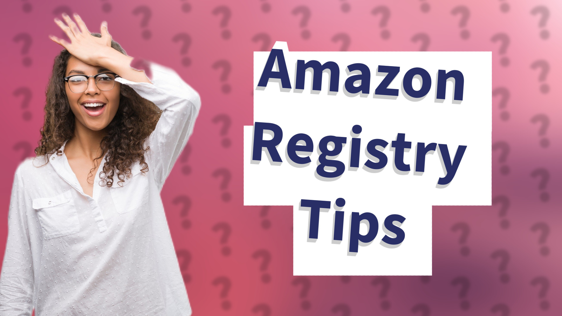 Amazon Registry Tips