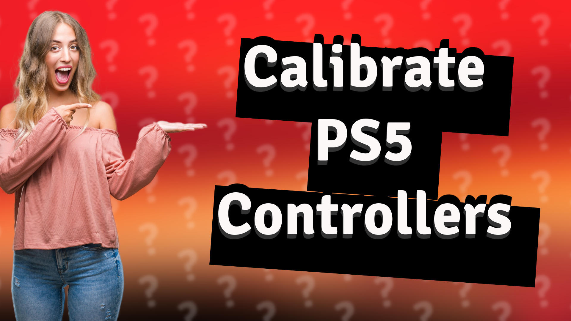 Calibrate PS5 Controllers