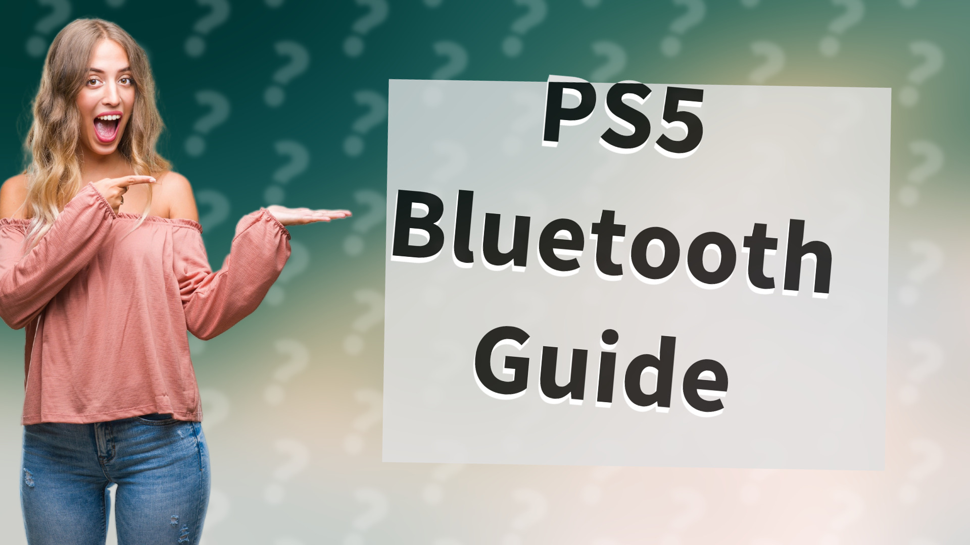 PS5 Bluetooth Guide