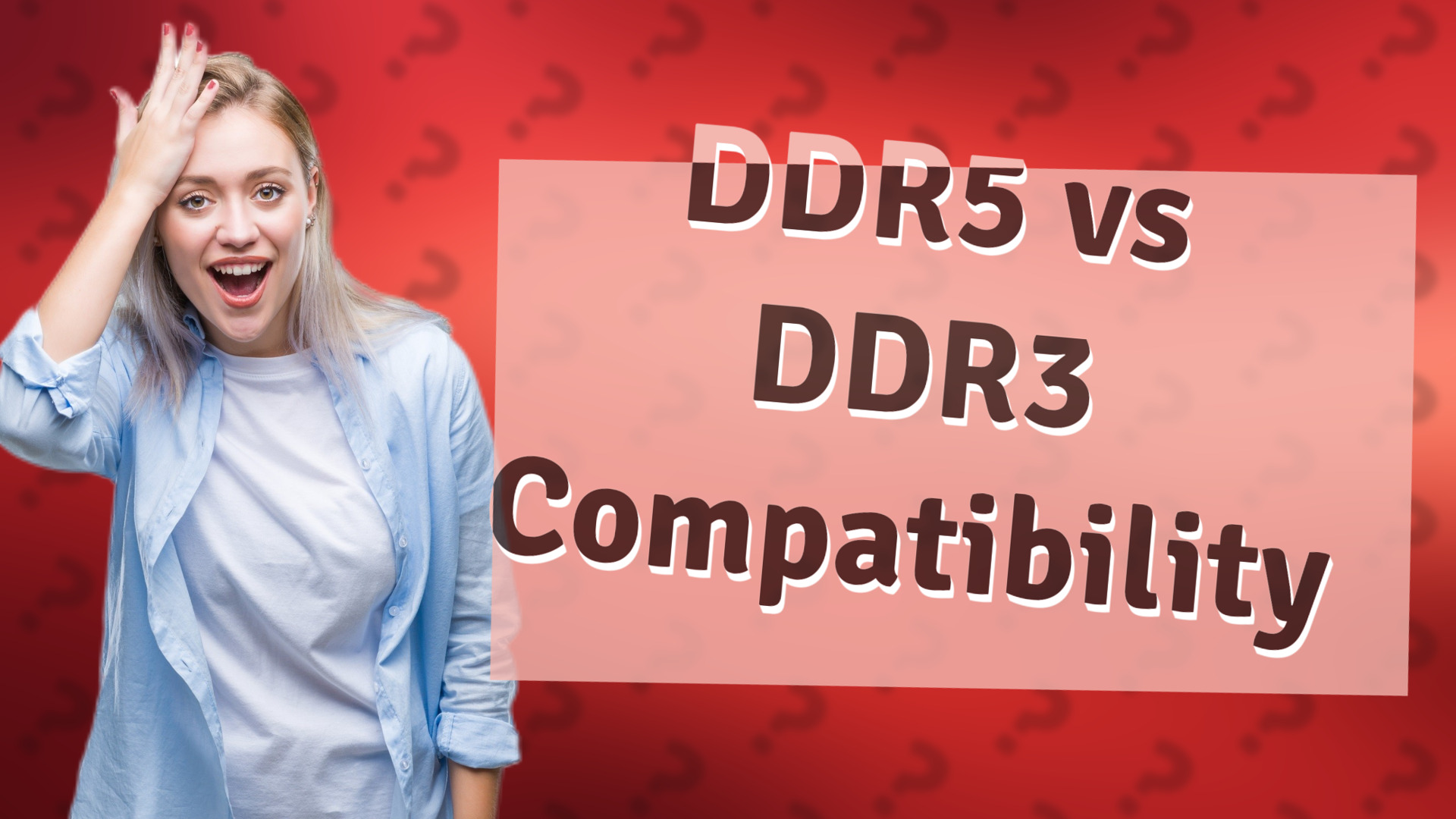 DDR5 vs DDR3 Compatibility