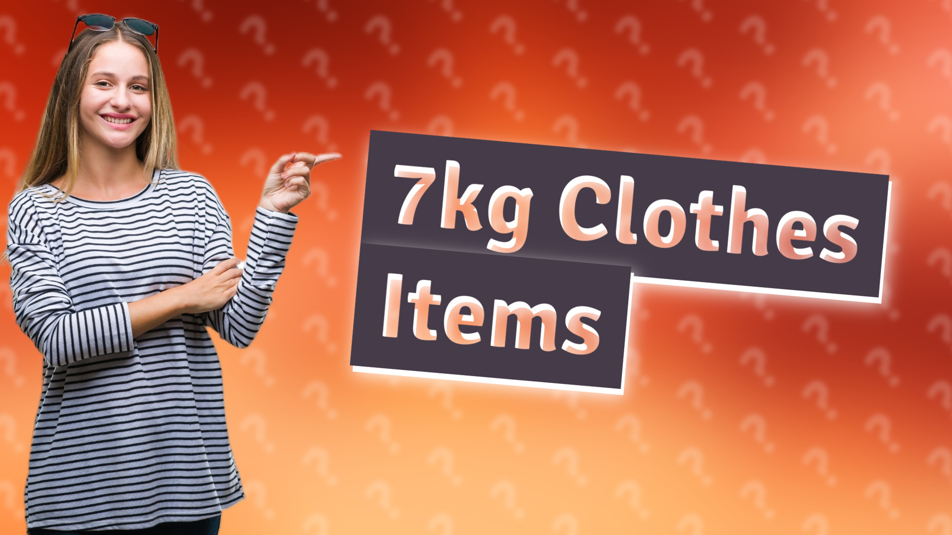 7kg Clothes Items