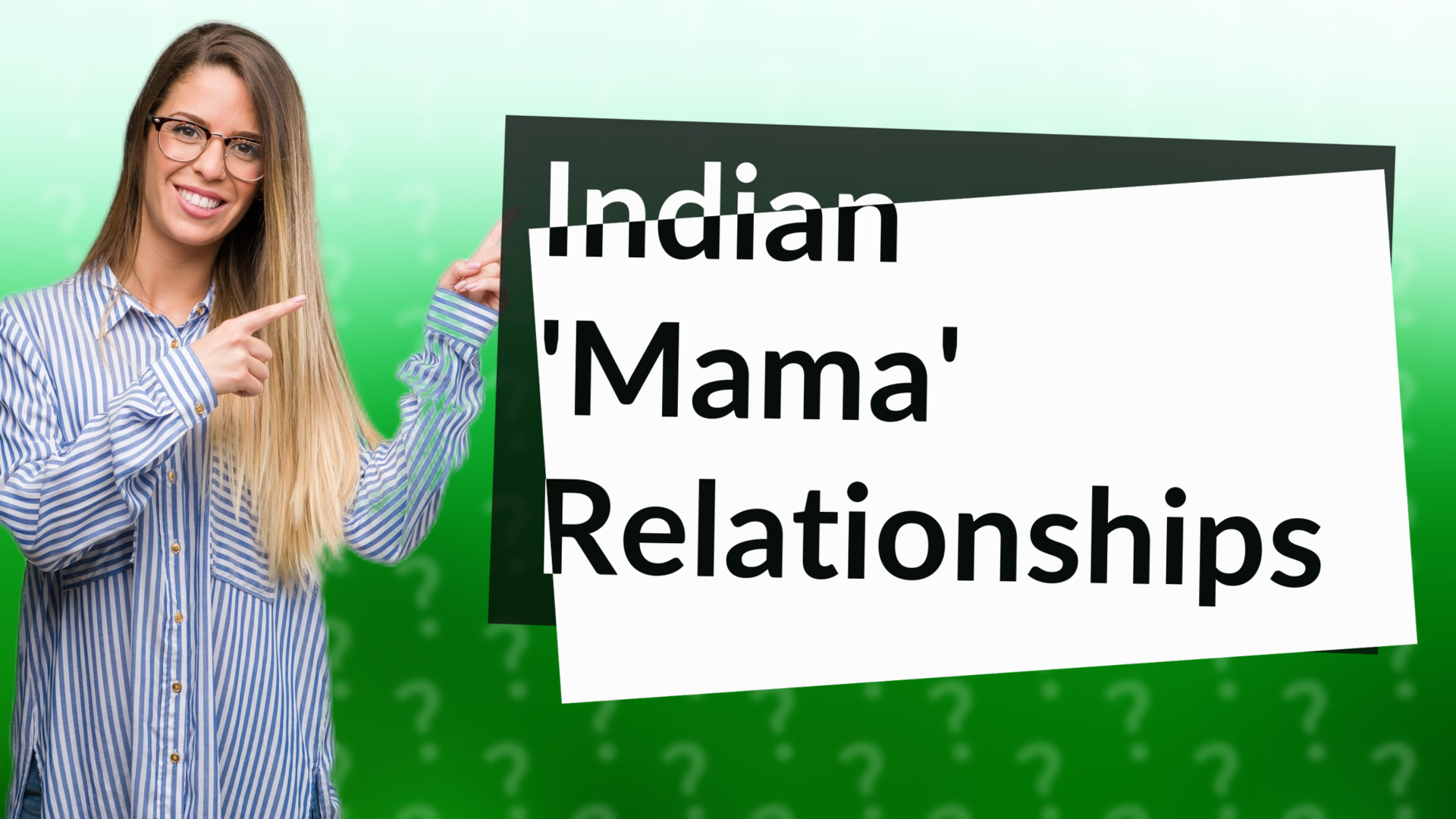 Indian 'Mama' Relationships