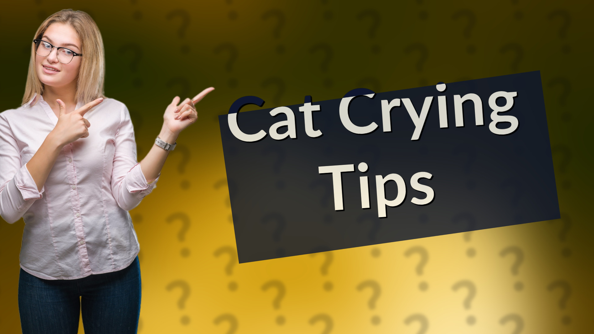 Cat Crying Tips
