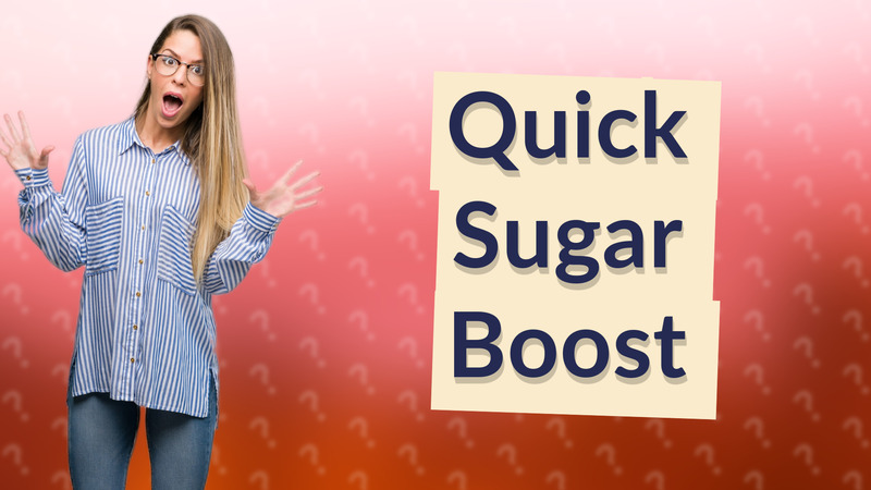Quick Sugar Boost