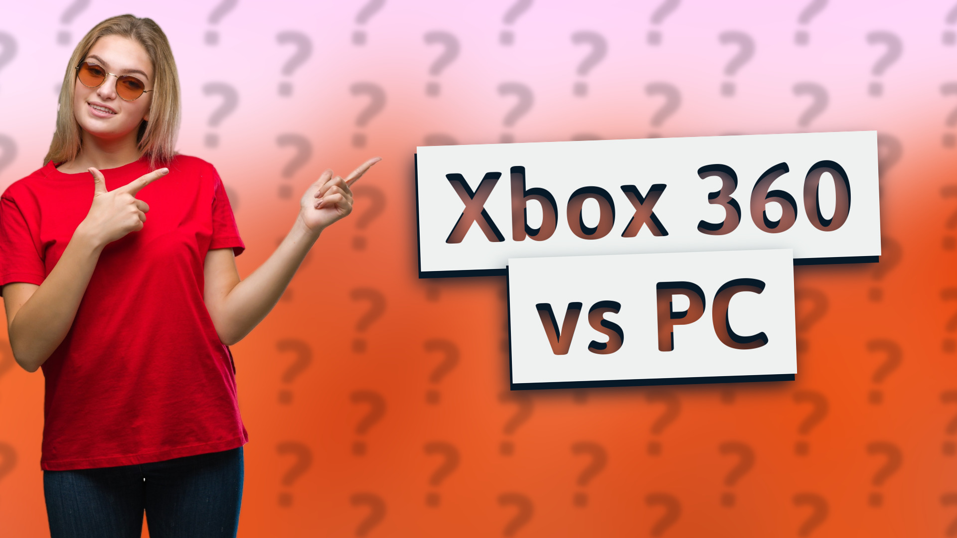 Xbox 360 vs PC