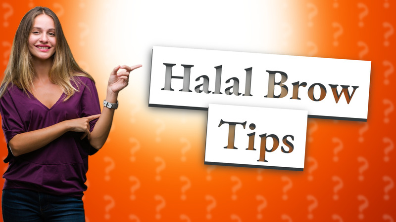 Halal Brow Tips