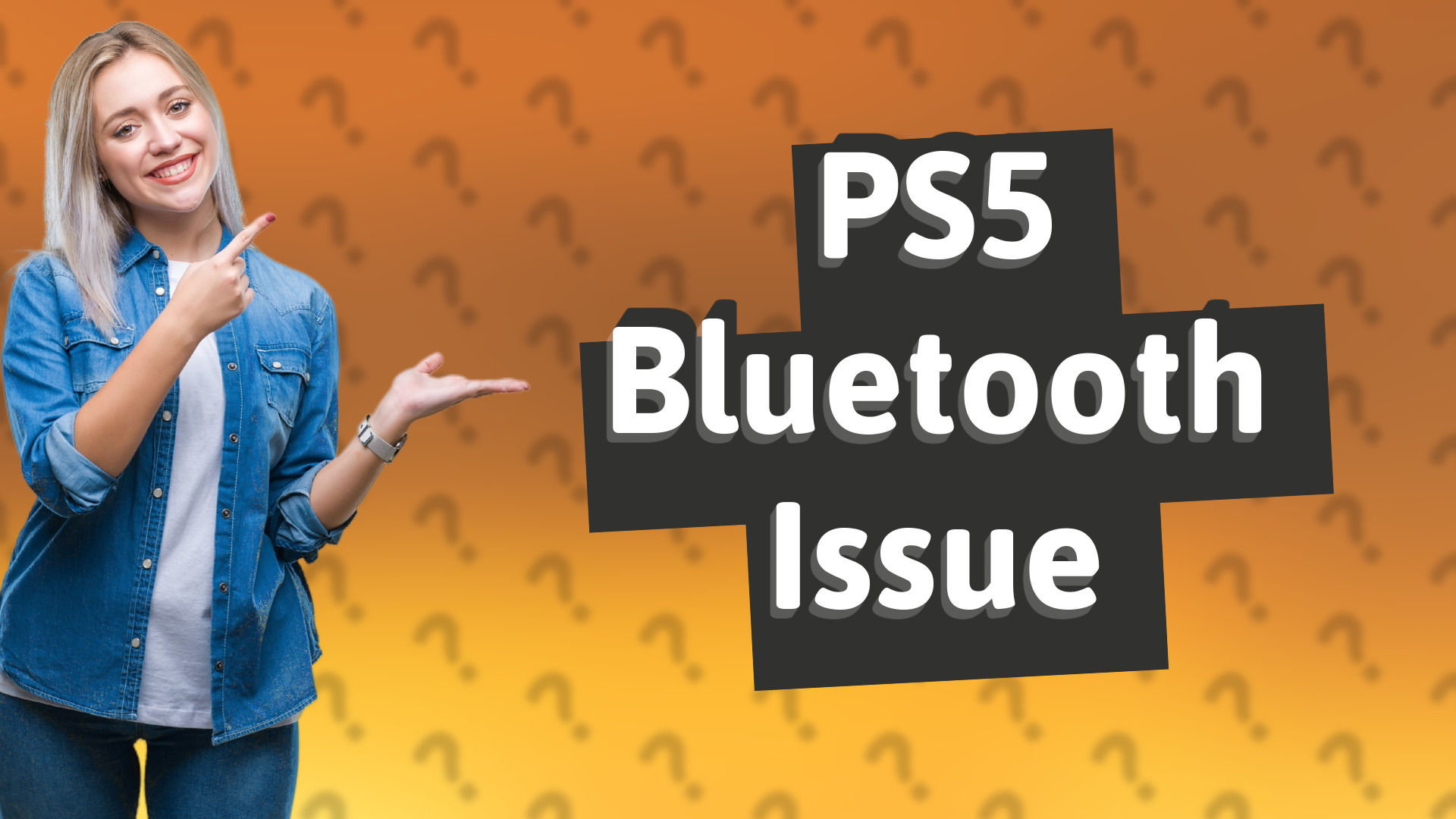 PS5 Bluetooth Issue