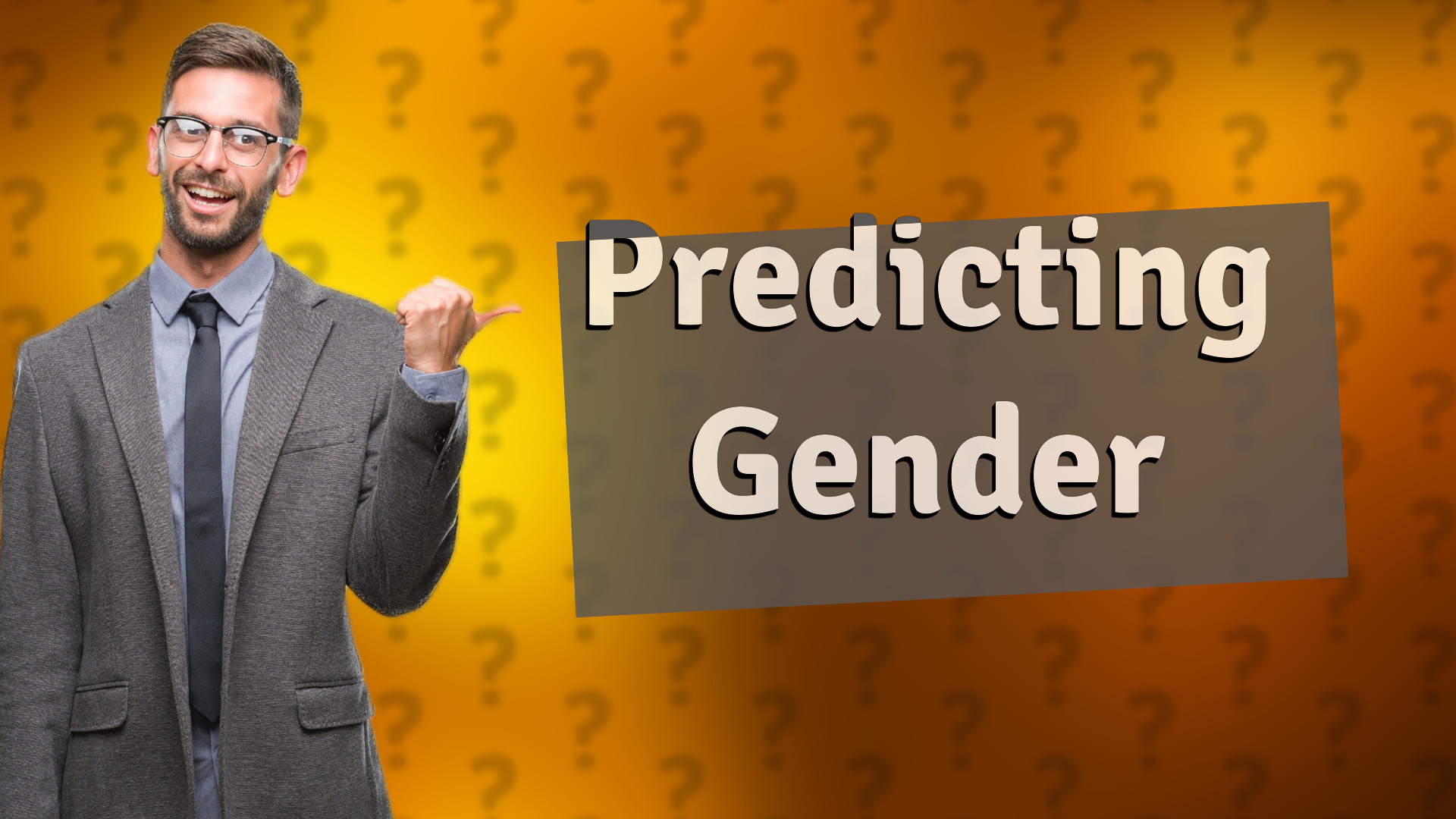 Predicting Gender