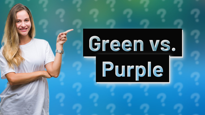 Green vs. Purple