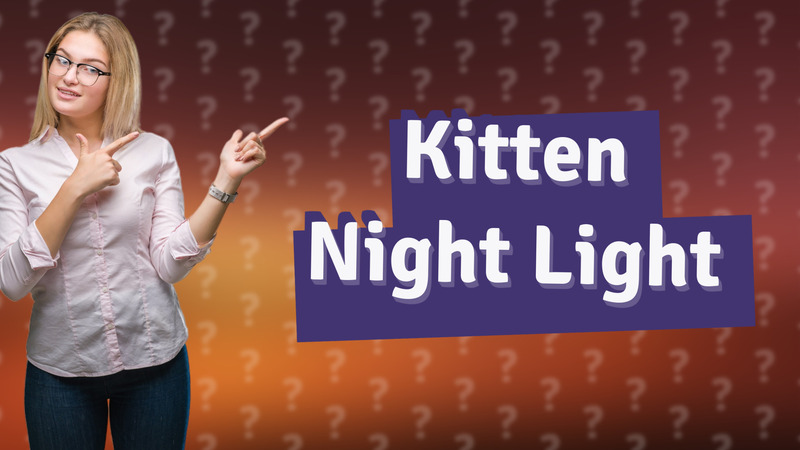 Kitten Night Light