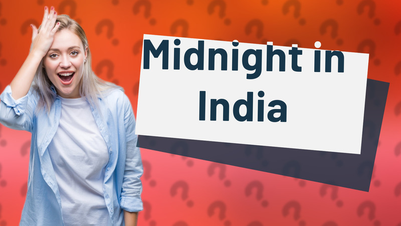 Midnight in India