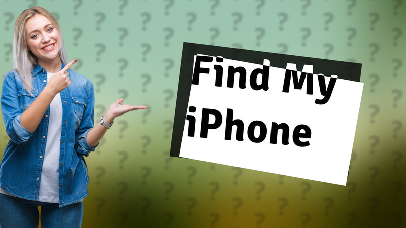 Find My iPhone