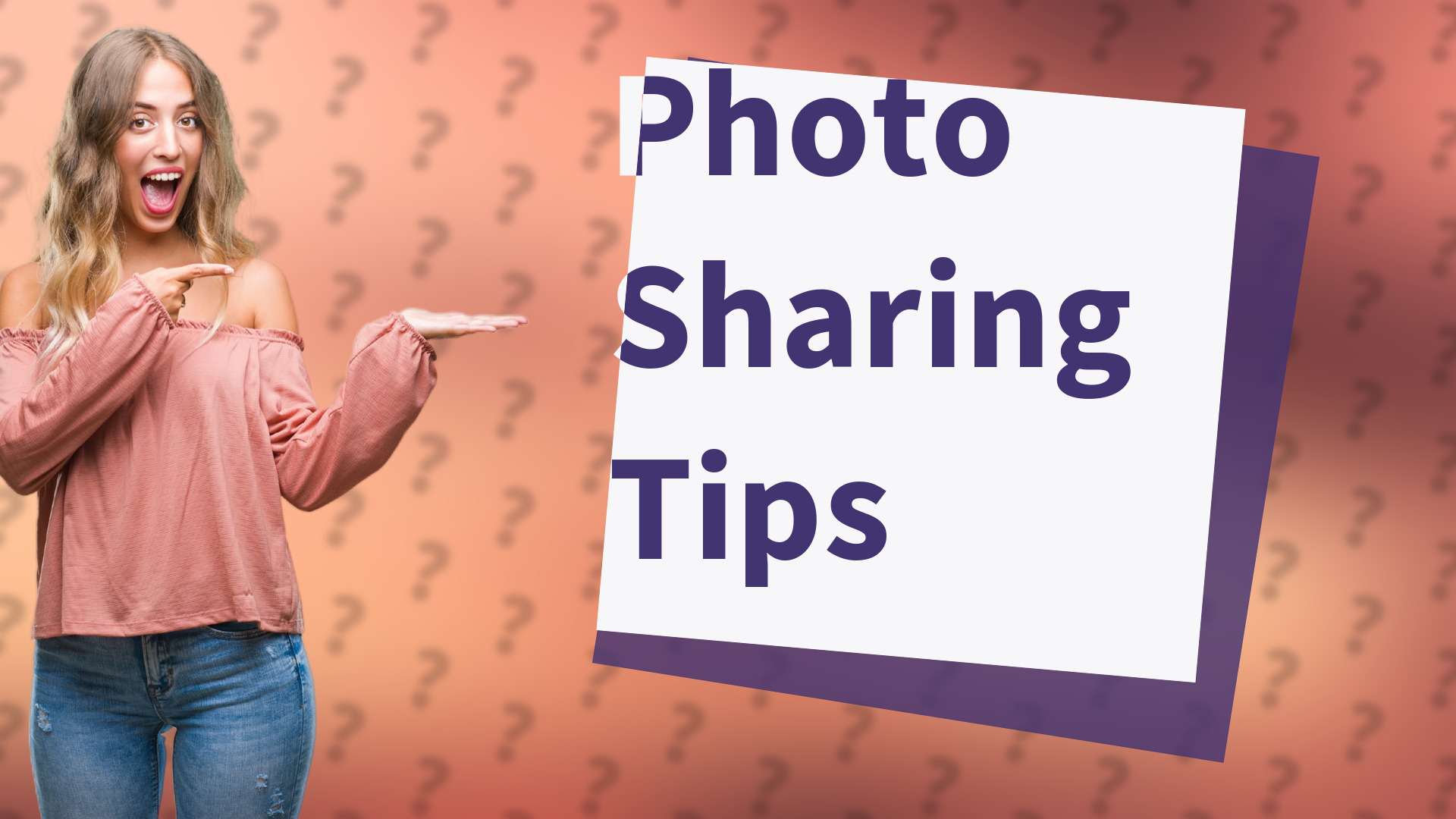 Photo Sharing Tips