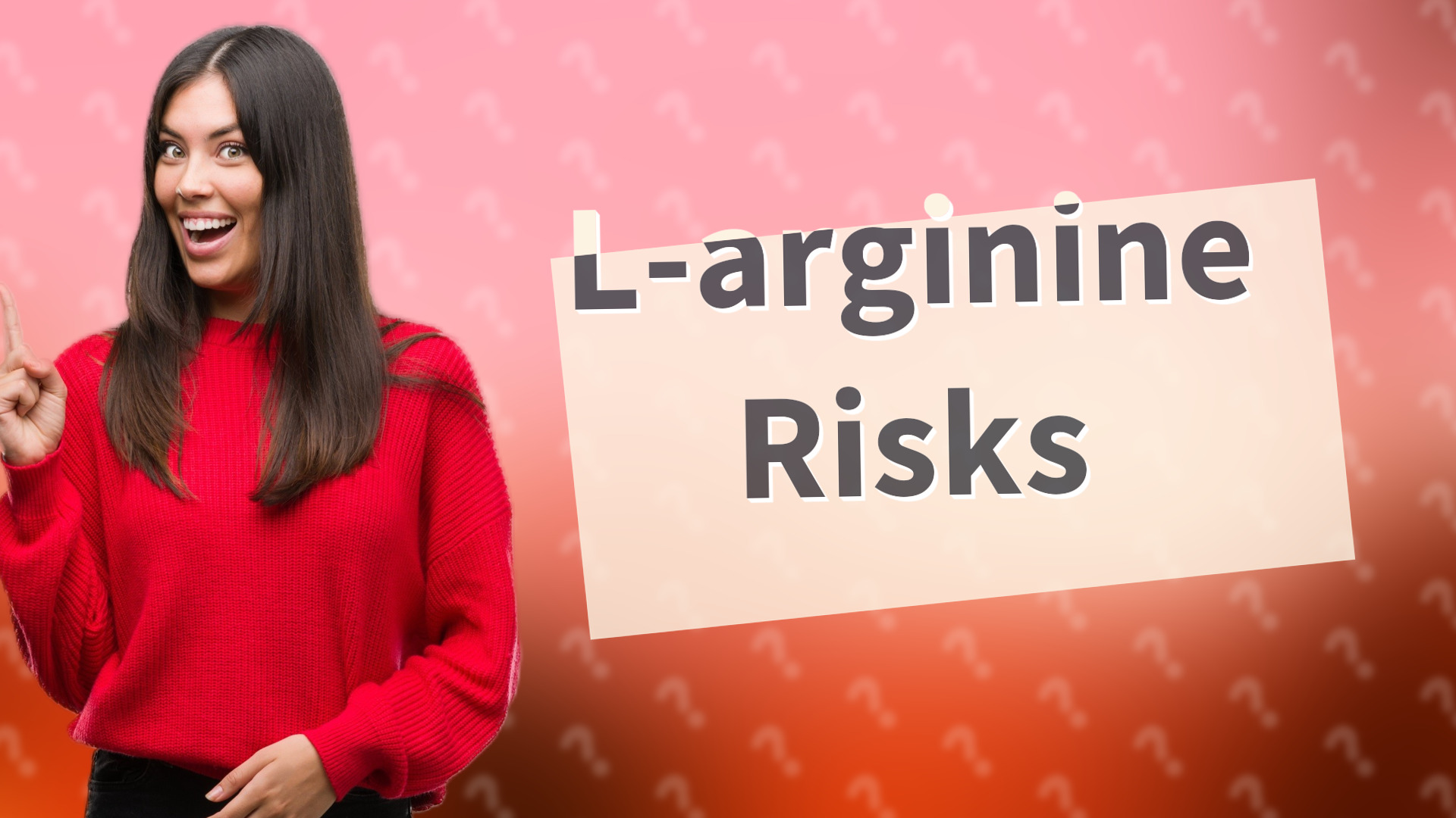 L-arginine Risks