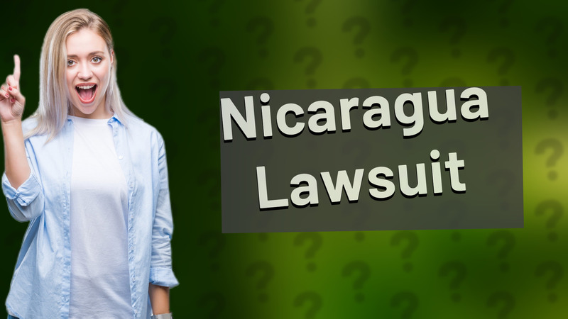 Nicaragua Lawsuit