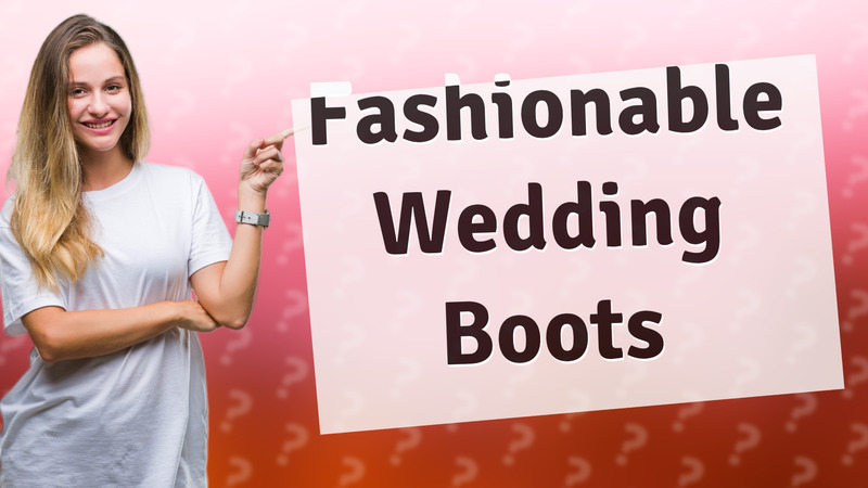 Fashionable Wedding Boots