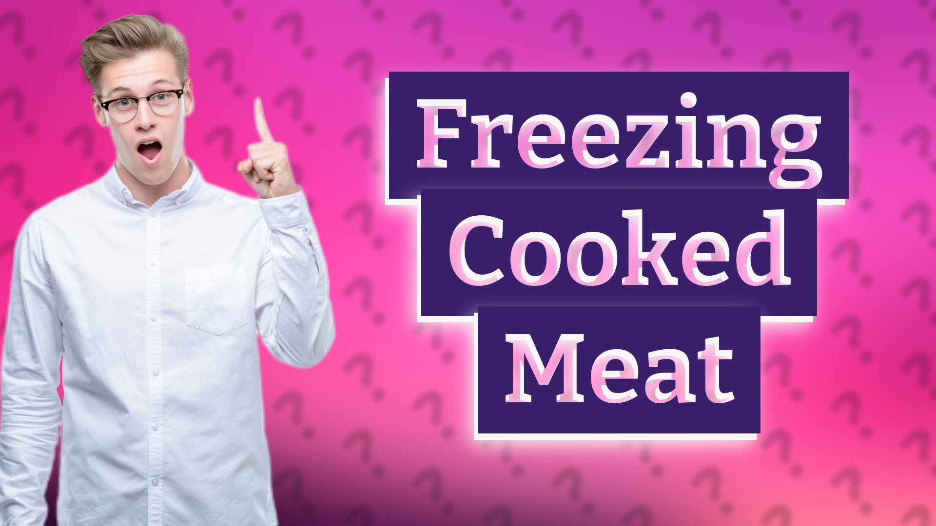 Freezing Cooked Meat