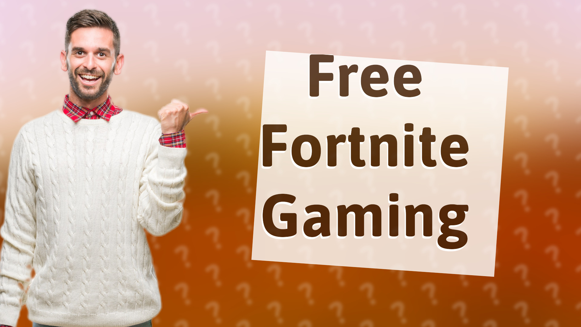 Free Fortnite Gaming
